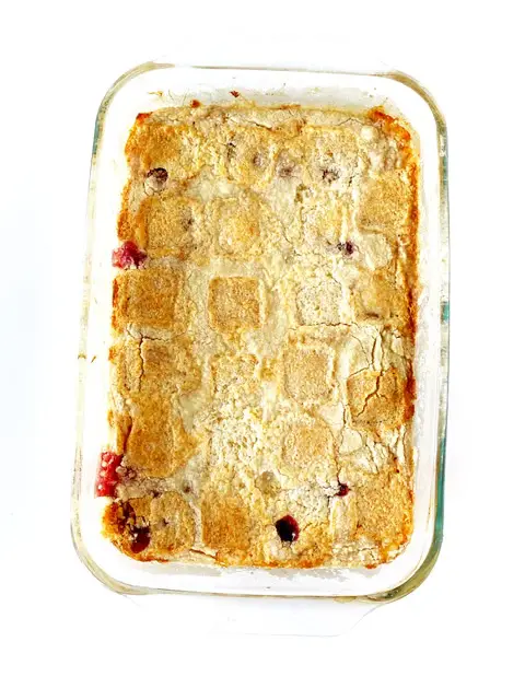 classic gluten free cherry pineapple dump cake 